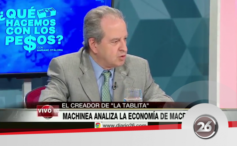 Machinea analiza la gestión de Macri
